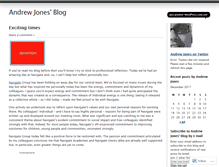 Tablet Screenshot of andrewjones123.wordpress.com