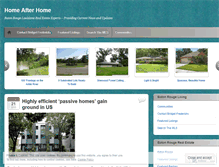 Tablet Screenshot of homeafterhome.wordpress.com