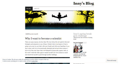 Desktop Screenshot of innysblog.wordpress.com