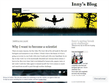 Tablet Screenshot of innysblog.wordpress.com