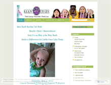 Tablet Screenshot of kickinforkids.wordpress.com