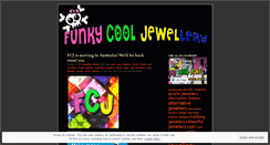 Desktop Screenshot of funkycooljewellery.wordpress.com
