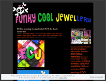 Tablet Screenshot of funkycooljewellery.wordpress.com
