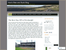 Tablet Screenshot of alexbikeandbuild.wordpress.com