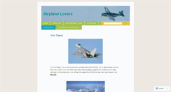 Desktop Screenshot of airplanegeeks.wordpress.com