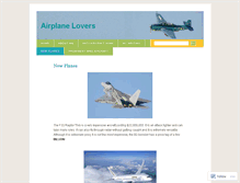 Tablet Screenshot of airplanegeeks.wordpress.com