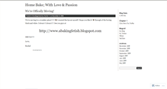Desktop Screenshot of abakingfetish.wordpress.com