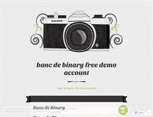 Tablet Screenshot of cart2.bancdebinaryfreedemoaccount.wordpress.com