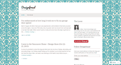 Desktop Screenshot of designfraud.wordpress.com