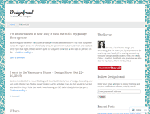 Tablet Screenshot of designfraud.wordpress.com