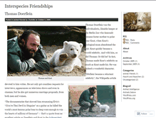 Tablet Screenshot of interspecies.wordpress.com