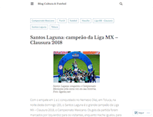 Tablet Screenshot of culturaefutebol.wordpress.com