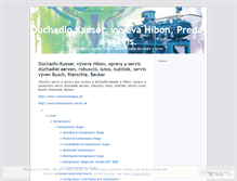 Tablet Screenshot of duchadlo.wordpress.com