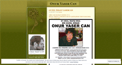 Desktop Screenshot of onuryasercan.wordpress.com