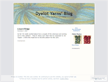 Tablet Screenshot of dyelotyarns.wordpress.com