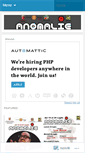 Mobile Screenshot of anomalie2010.wordpress.com