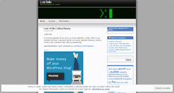 Desktop Screenshot of lostitalia.wordpress.com