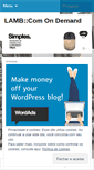 Mobile Screenshot of blogsejalamb.wordpress.com