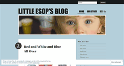 Desktop Screenshot of littleesop.wordpress.com