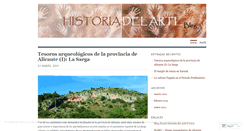 Desktop Screenshot of historiadelarteblog.wordpress.com