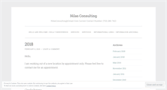 Desktop Screenshot of nilasconsulting.wordpress.com