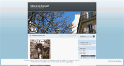 Desktop Screenshot of enfrancaisdansletexte.wordpress.com