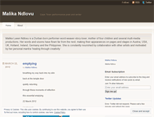Tablet Screenshot of malikandlovu.wordpress.com