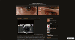 Desktop Screenshot of dagherrotipo.wordpress.com