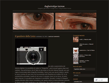Tablet Screenshot of dagherrotipo.wordpress.com
