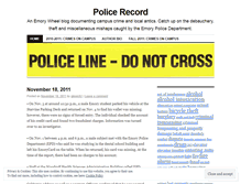 Tablet Screenshot of policebeat.wordpress.com