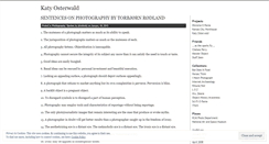 Desktop Screenshot of katyosterwald.wordpress.com