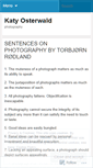 Mobile Screenshot of katyosterwald.wordpress.com