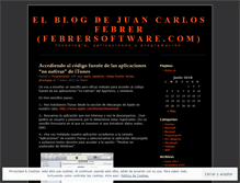 Tablet Screenshot of febrer.wordpress.com