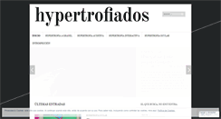 Desktop Screenshot of hypertrofiados.wordpress.com