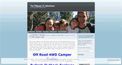 Desktop Screenshot of malpassadventures.wordpress.com