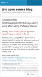 Mobile Screenshot of jbopensrc.wordpress.com
