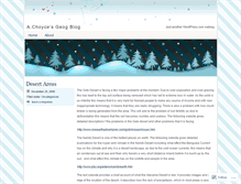 Tablet Screenshot of achoyce.wordpress.com