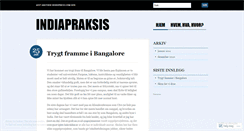 Desktop Screenshot of indiapraksis.wordpress.com