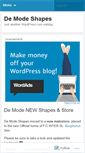 Mobile Screenshot of demodeshapes.wordpress.com