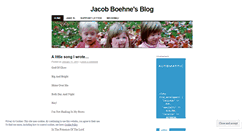 Desktop Screenshot of jacobboehne.wordpress.com