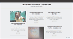 Desktop Screenshot of charlenemariephotography.wordpress.com