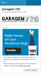 Mobile Screenshot of garagem720.wordpress.com