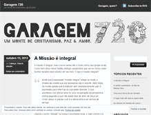 Tablet Screenshot of garagem720.wordpress.com