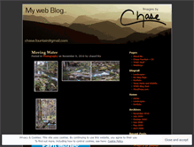 Tablet Screenshot of imagesbychase.wordpress.com