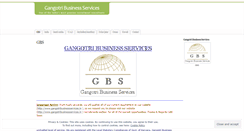 Desktop Screenshot of gangotribusinessservices.wordpress.com