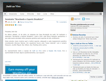Tablet Screenshot of judoaovivo.wordpress.com