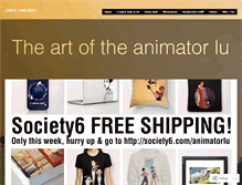 Tablet Screenshot of animatorlu.wordpress.com