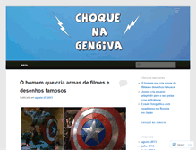 Tablet Screenshot of choquenagengiva.wordpress.com