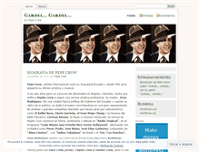 Tablet Screenshot of pepecrow.wordpress.com