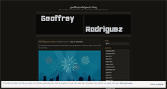 Desktop Screenshot of geoffreyrodriguez.wordpress.com